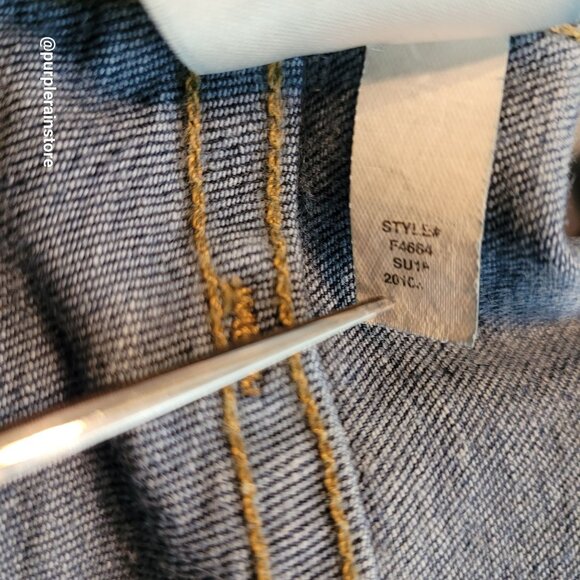 Madewell Jeans 27 Skinny 10" High Rise Tummy Control Slimming F4664 Medium Dark - Picture 7 of 13